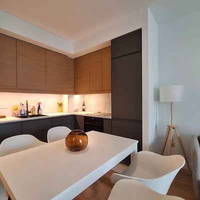 Alquiler de un amplio apartamento de 3 habitaciones, 71 m², distrito Belgrade Waterfront, Belgrado, Serbia